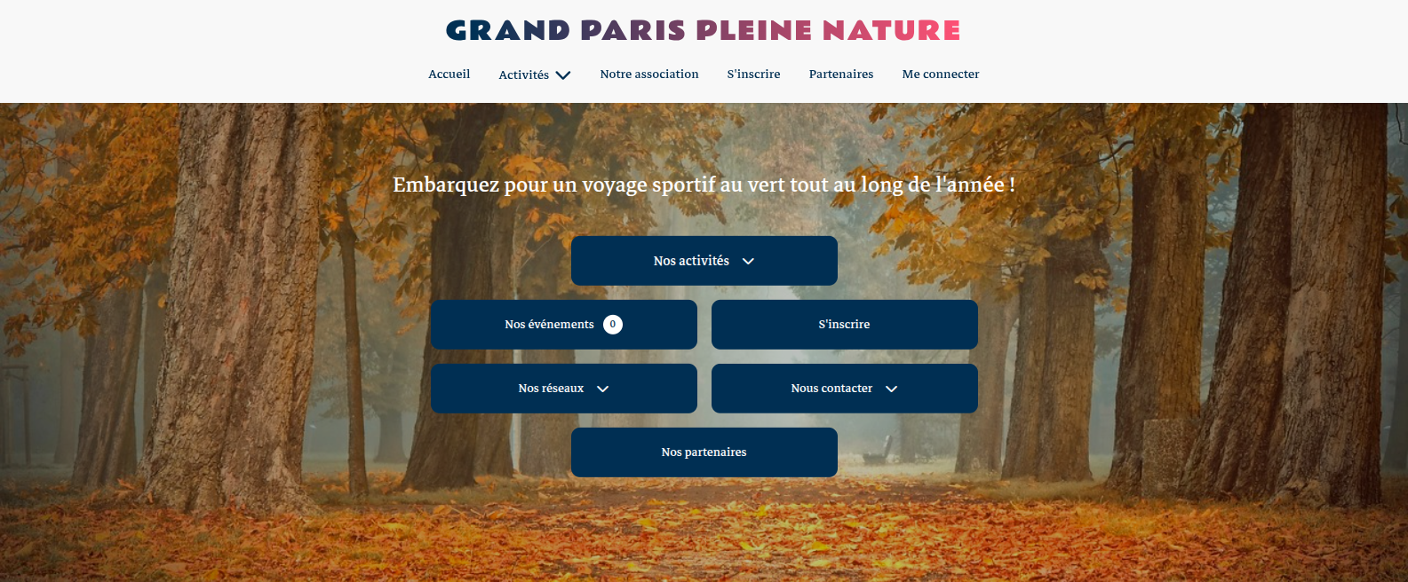 Site Vitrine pour Association Sportive